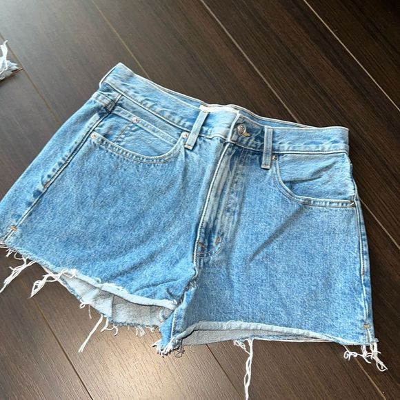 SLVRLAKE Women's Denim Shorts, 26 - Picture 4 of 7